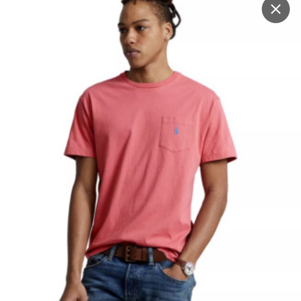 Polo Ralph Lauren men's classic crew neck short sleeve 100% cotton Tshirt sz S